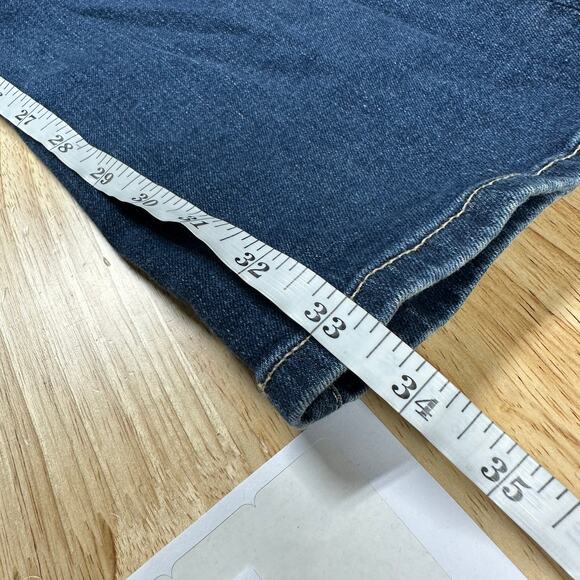 AG Adriano Goldschmied NWT Everett Slim Straight Jeans Size 40 x 33 Dark Blue - Picture 12 of 12